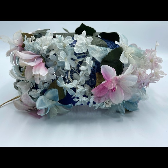 1950s Christian Dior Floral Hat - Picture 6 of 6
